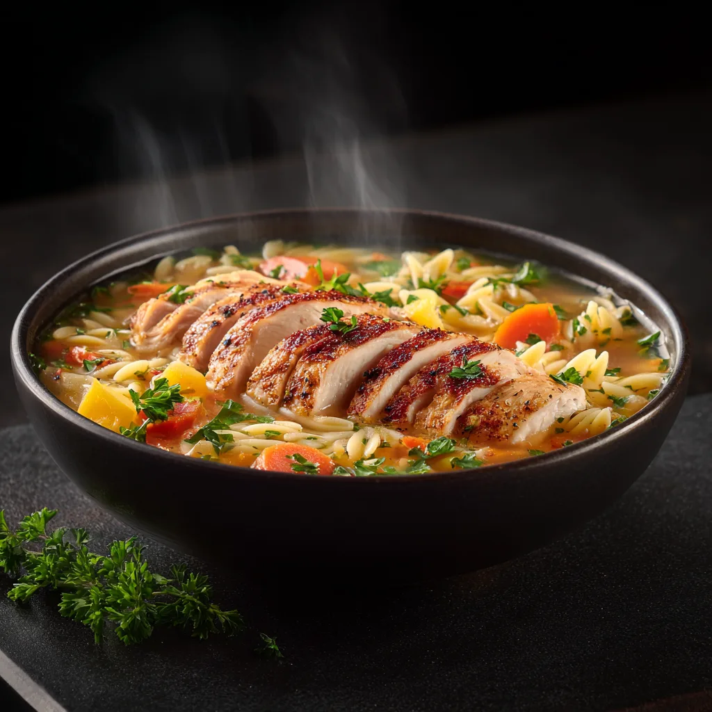 Irresistible Marry Me Chicken Orzo Soup