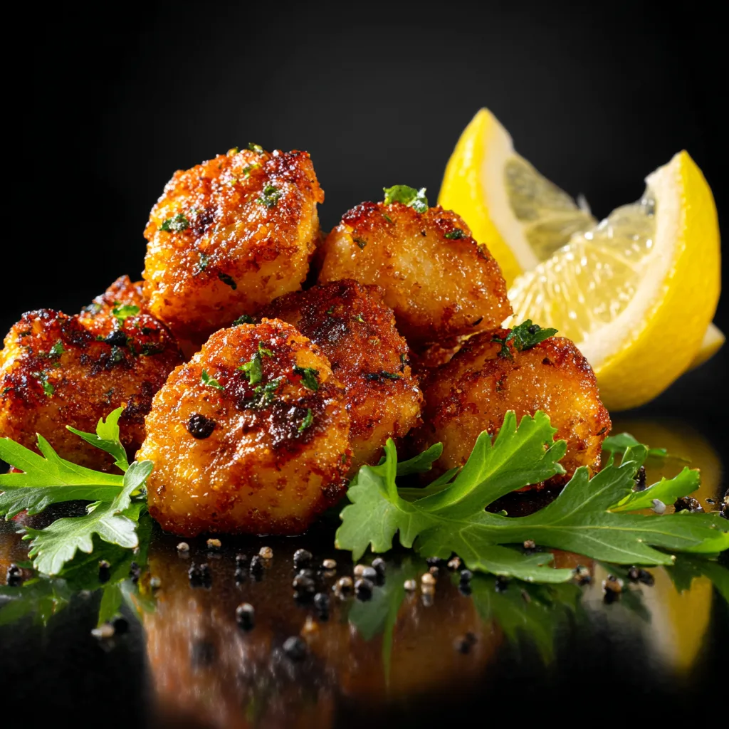 Air Fryer Lemon Chicken Bites Recipe