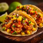 Shrimp Tacos with Mango Salsa