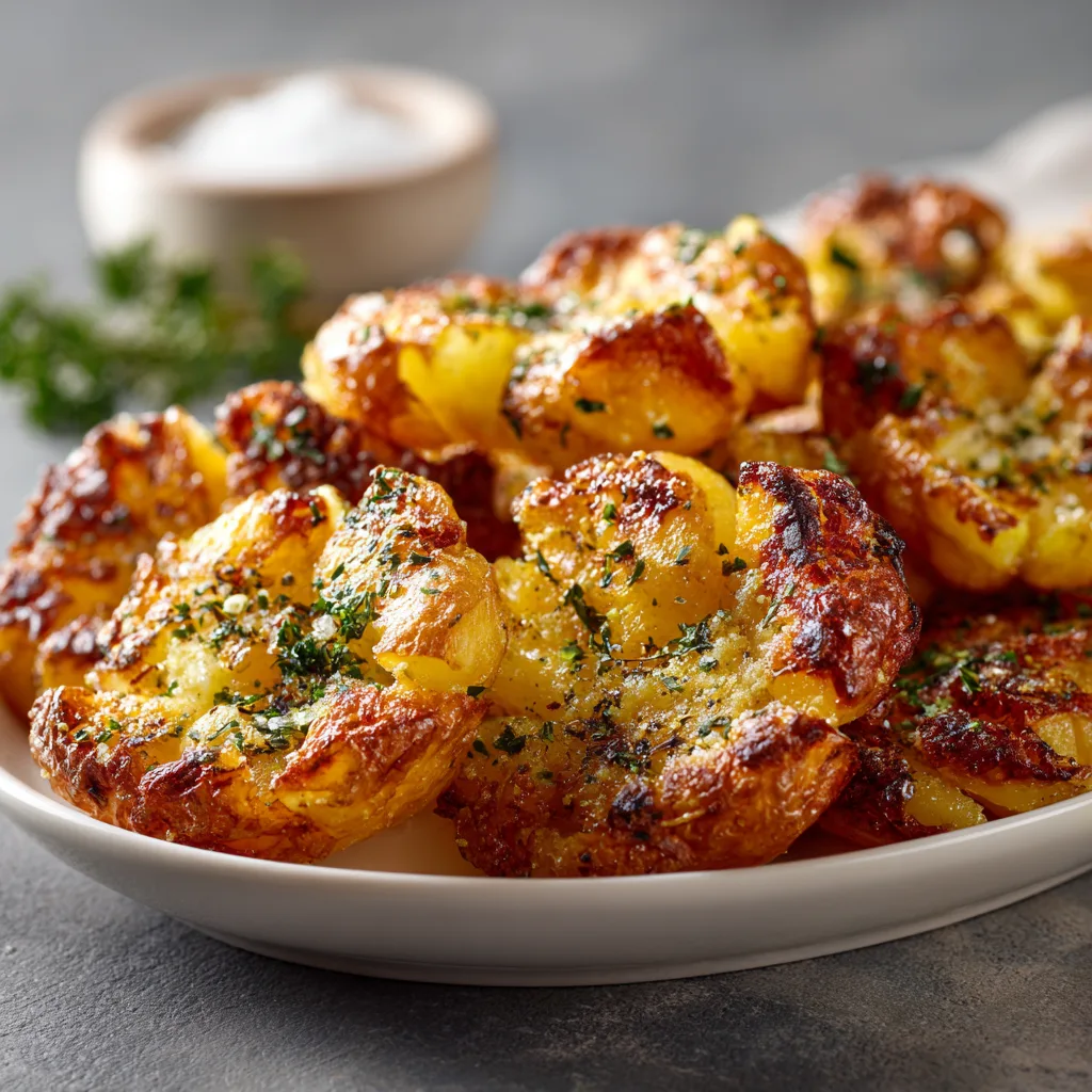 Crispy Smashed Potatoes