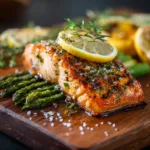 Lemon Herb Grilled Salmon