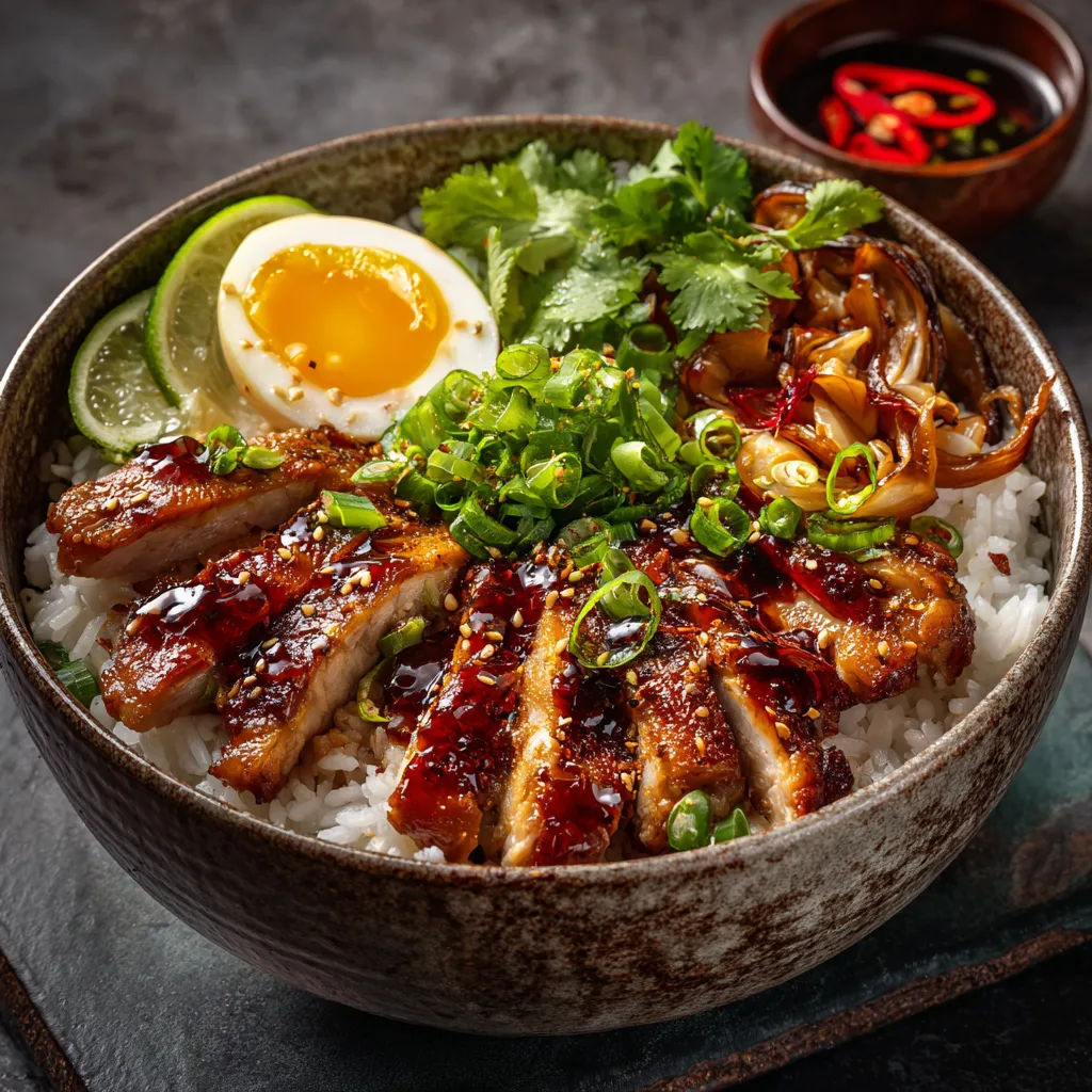Teriyaki Chicken Rice Bowl