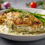 Creamy Parmesan Baked Caesar Chicken