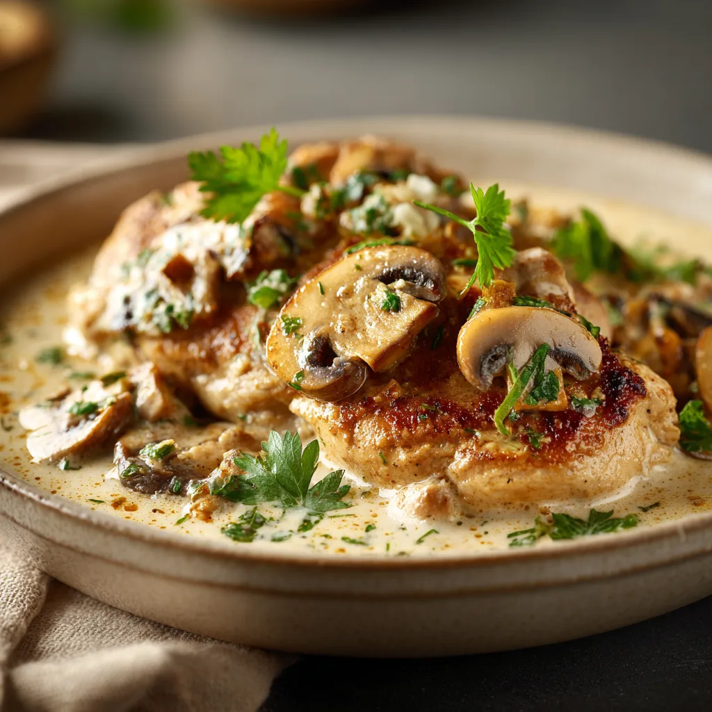 Creamy Mushroom Chicken