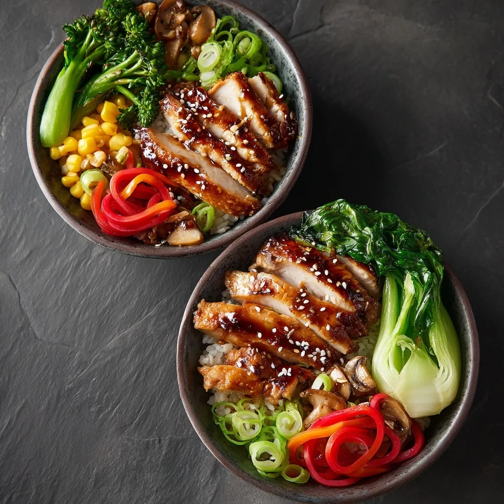 Teriyaki Chicken Bowls