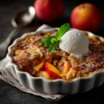 Easy Peach Cobbler Dessert