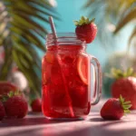 Homemade Strawberry Lemonade