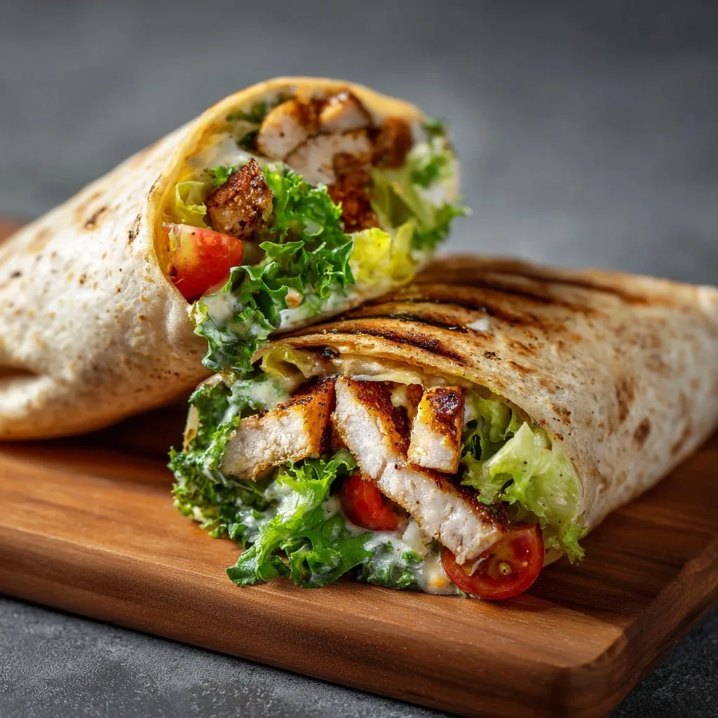 Chicken Caesar Wrap Lunch