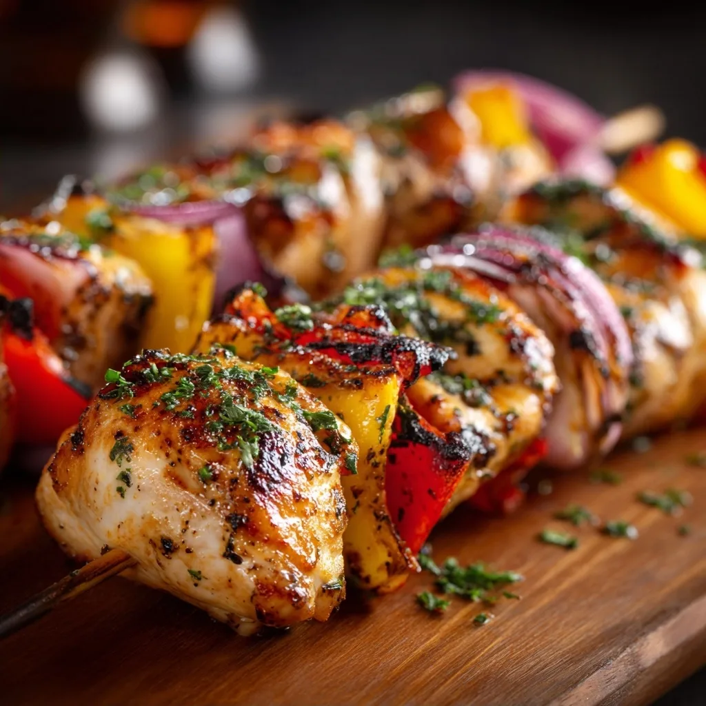 Grilled Chicken Kabobs Recipe