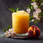 Peach Lemonade Slush