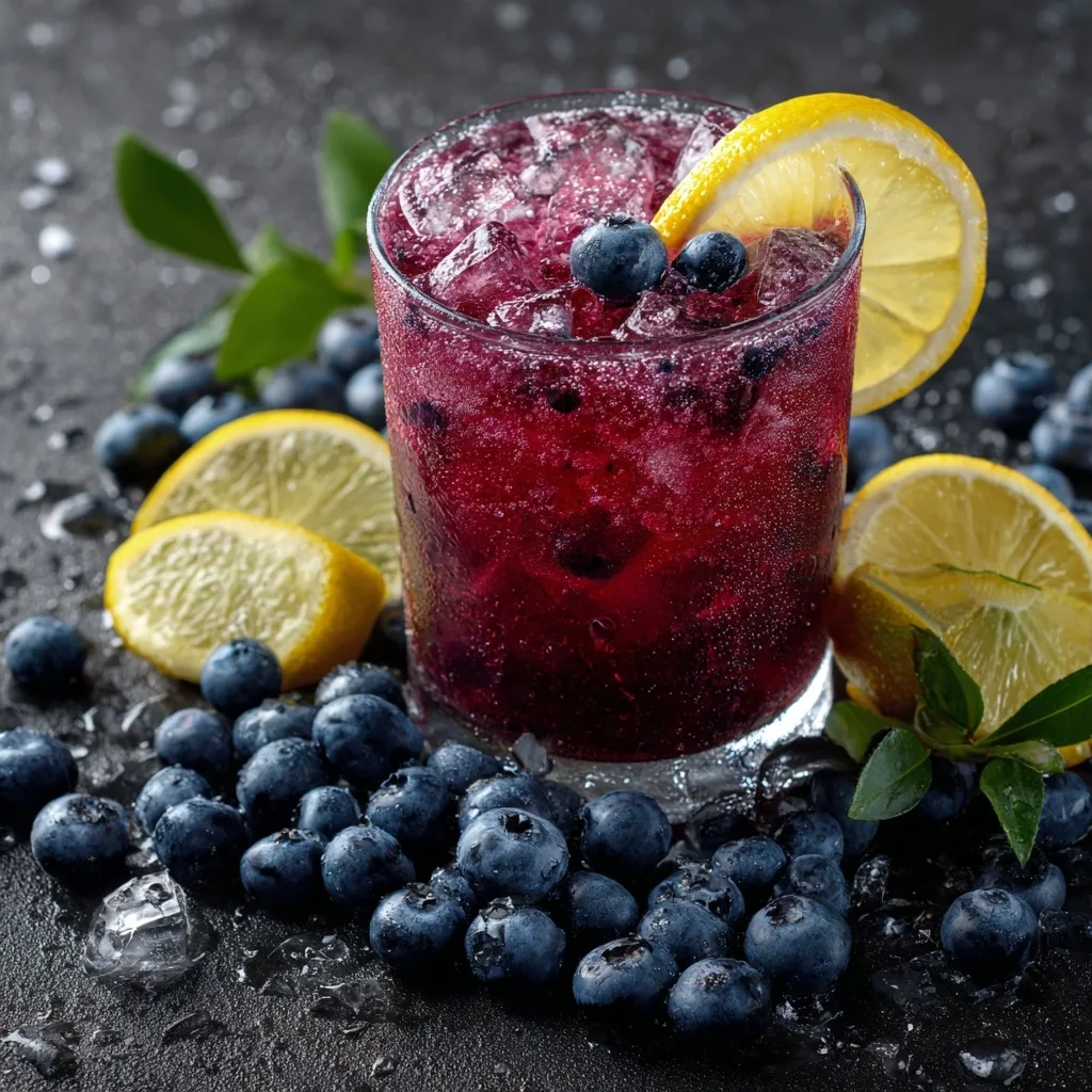 Viral Blueberry Lemon Refreshing Summer Drink