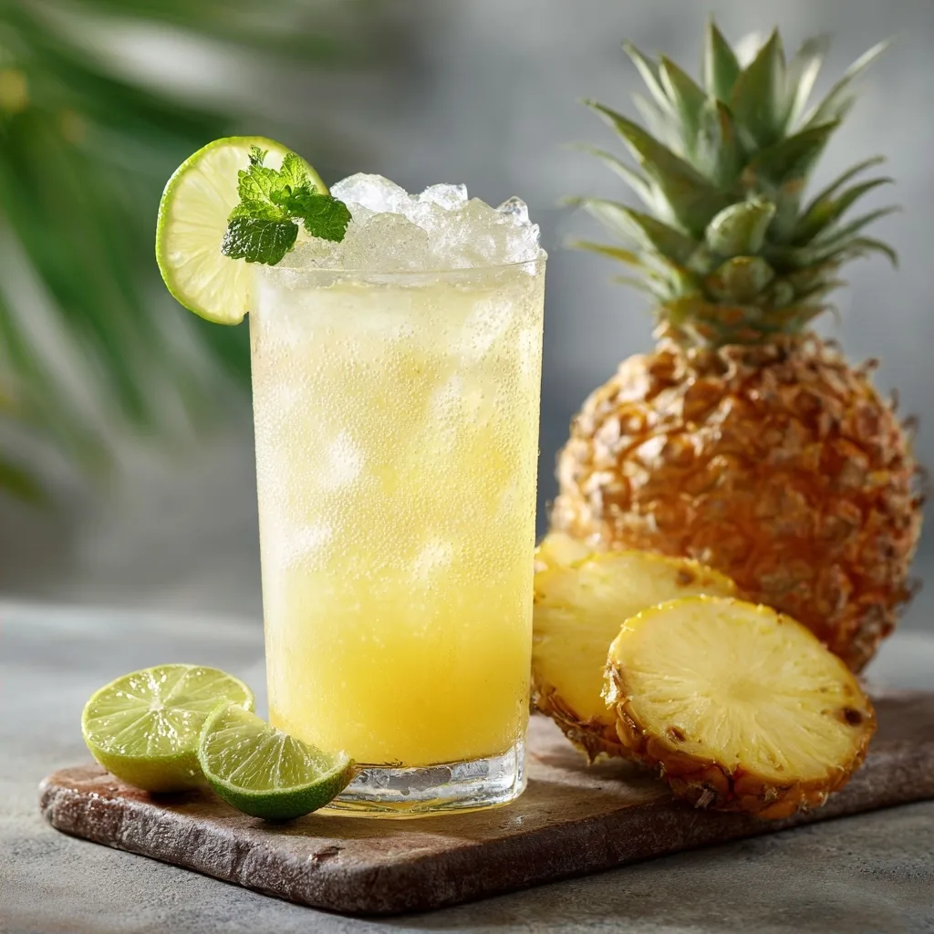 Tropical Pineapple Soda