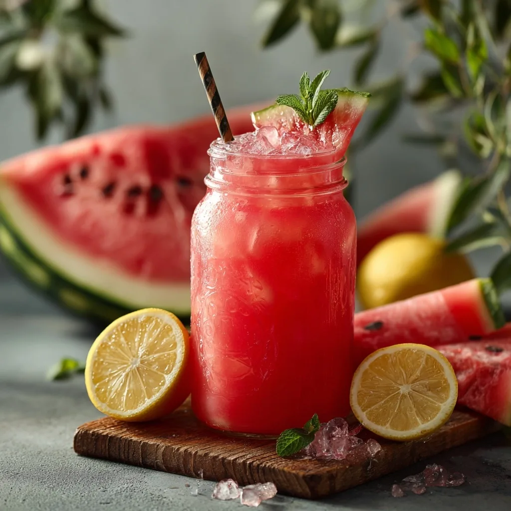 Refreshing Watermelon Lemonade Recipe