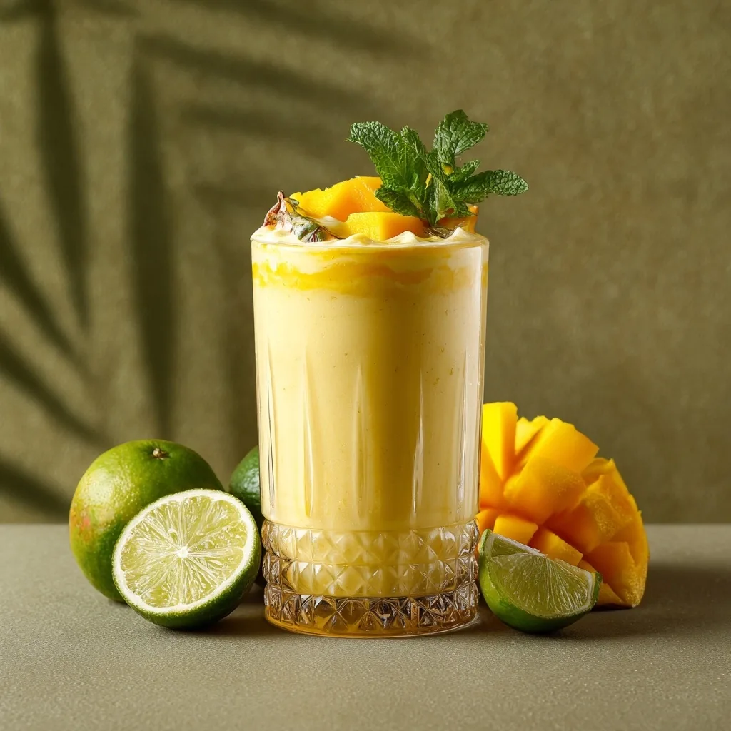 Mango Colada Mocktail