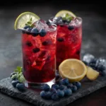 Healthy & Refreshing: Blueberry Tea Lemonade