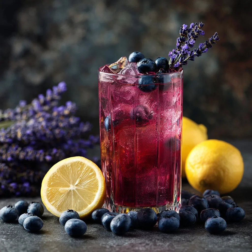 Blueberry Lavender Lemonade